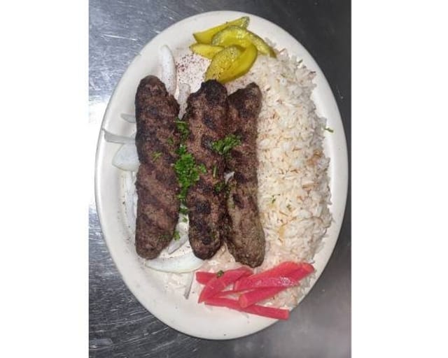 Kafta Kabob Skewer.