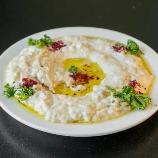 16" Tray of Baba Ghanoush
